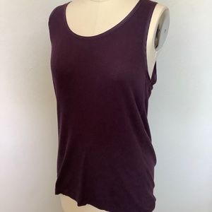 Ann Taylor ribbed tank XL